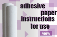 yapışkanlı kağıt kullanma talimatı